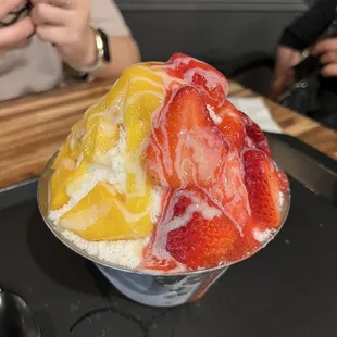 mango and strawberry wicked snow