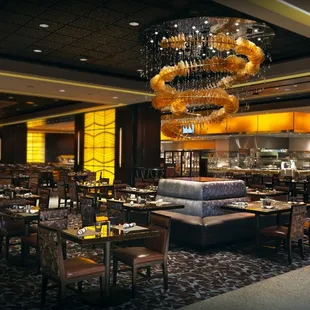 sushi and sashimi, interior