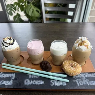 January coffee flight