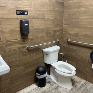 Clean restrooms