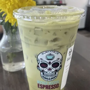 Iced Matcha Latte