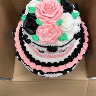 Gluten free anniversary cake! Soooo delicious.