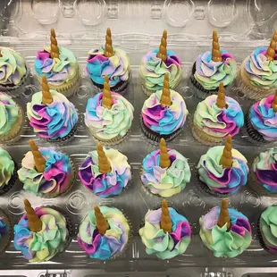 Unicorn cupcakes
