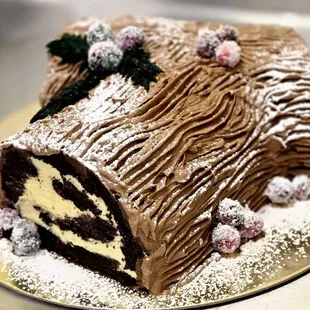 Yuletide Log