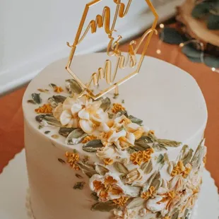 Pallet Knife Wedding Cake