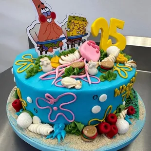 SpongeBob Funnier than 24 Cake