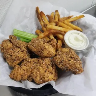 Lemon Pepper Boneless Wings