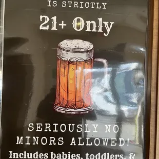 Wish far more breweries had this policy!