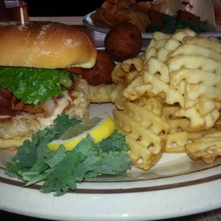 Lump Crab Cake Sandwich