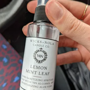 Hand sanitizer