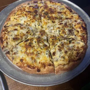 Cheeseburger Pizza for pizza week