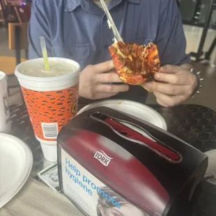 food, waffles