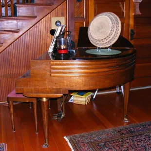 Wicky Up Ranch Bed and Breakfast - Main House - Grand Piano and Indian Basket