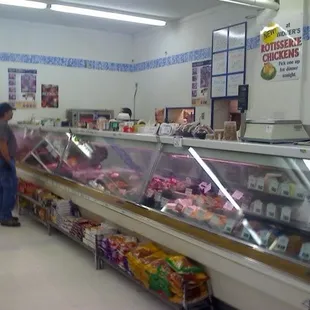 a man in a grocery store