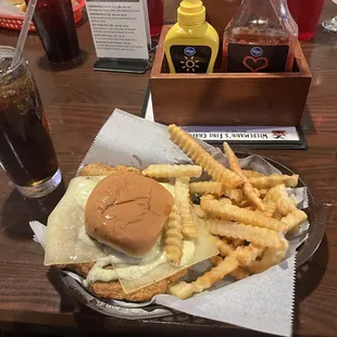 This is the pork schnitzel sandwich!  A treat that's hard to find!