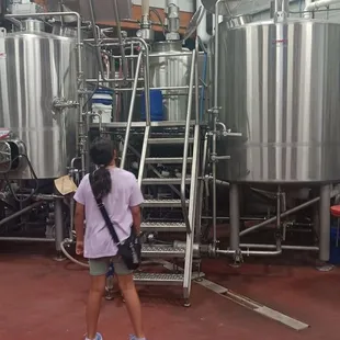 Brewery on bottom floor