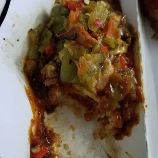 Nice spices and flavors. Green chili Tamale .