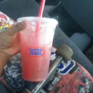 Raspberry lemonade ~too sweet :/