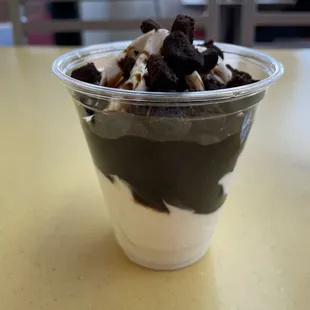 Delicious Fudge Brownie sundae