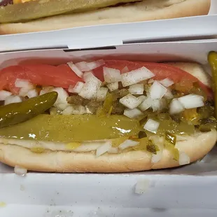 Chicago veggie dog
