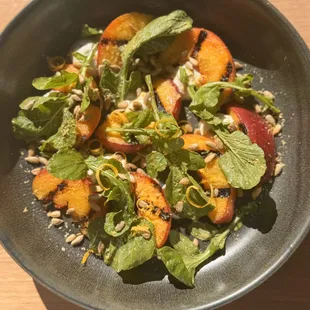 Grilled Peach Salad