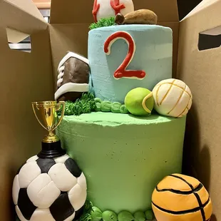 Sports cake