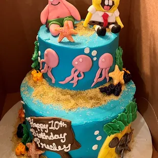 Spongebob Cake