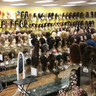 Wig Section - over 900 wig styles