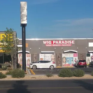 The new location behind Cash Store