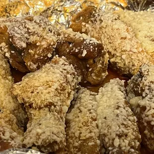 Buffalo garlic Parmesan wings