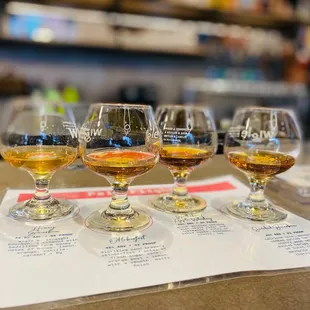 Whiskey flight