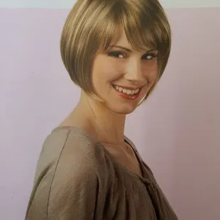 Cute and simple bob cut (E)