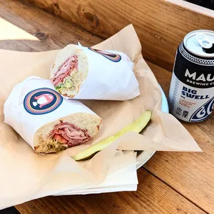 Laguna Italian and a Big Swell IPA