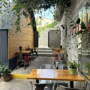 Outside of the back in Laguna Beach is nice