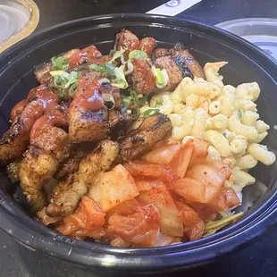 Grilled Spicy Pork Hawaiian Mixed Plate