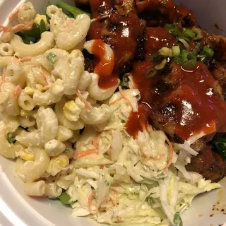 Grilled Spicy Pork Hawaiian Mixed Plate