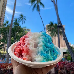 Shave ice for the 4th of July !