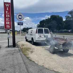 Smoker hard at work