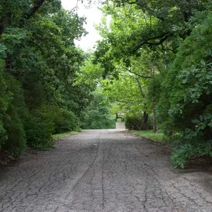 Leave the city at the driveway