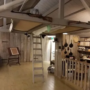 Replica of hut at Kittyhawk.