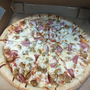 All meat pizza :)