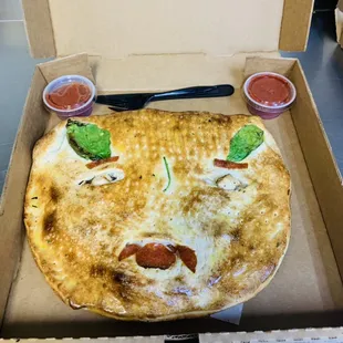 Halloween Calzone