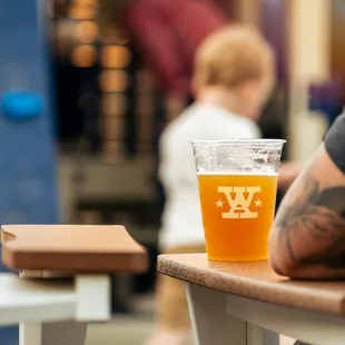 The Wild Acre Beer Garden is the perfect spot for families and friends.