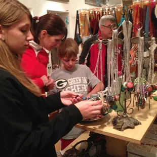 Locally handcrafted art and jewelry