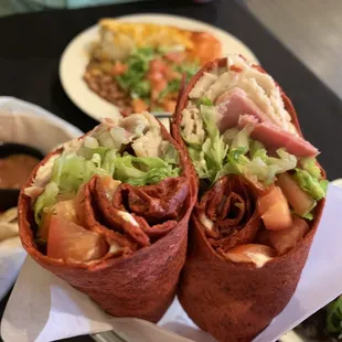 Anasazi Wrap w/ side salad