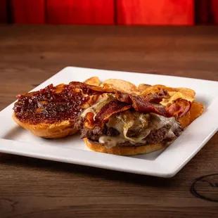 Ragin Cajun Smash Burger