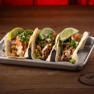 Shredded Chicken Street Tacos