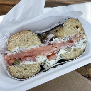 Lox Bagel