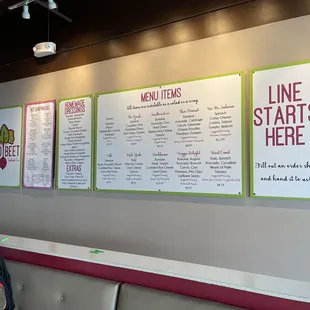 Menu.
