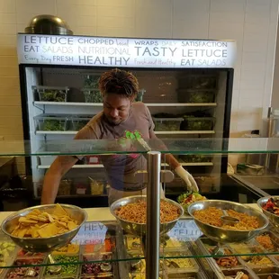 interior, pizza
